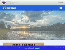 Tablet Screenshot of csongrad.hu