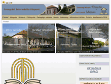 Tablet Screenshot of konyvtar.csongrad.hu